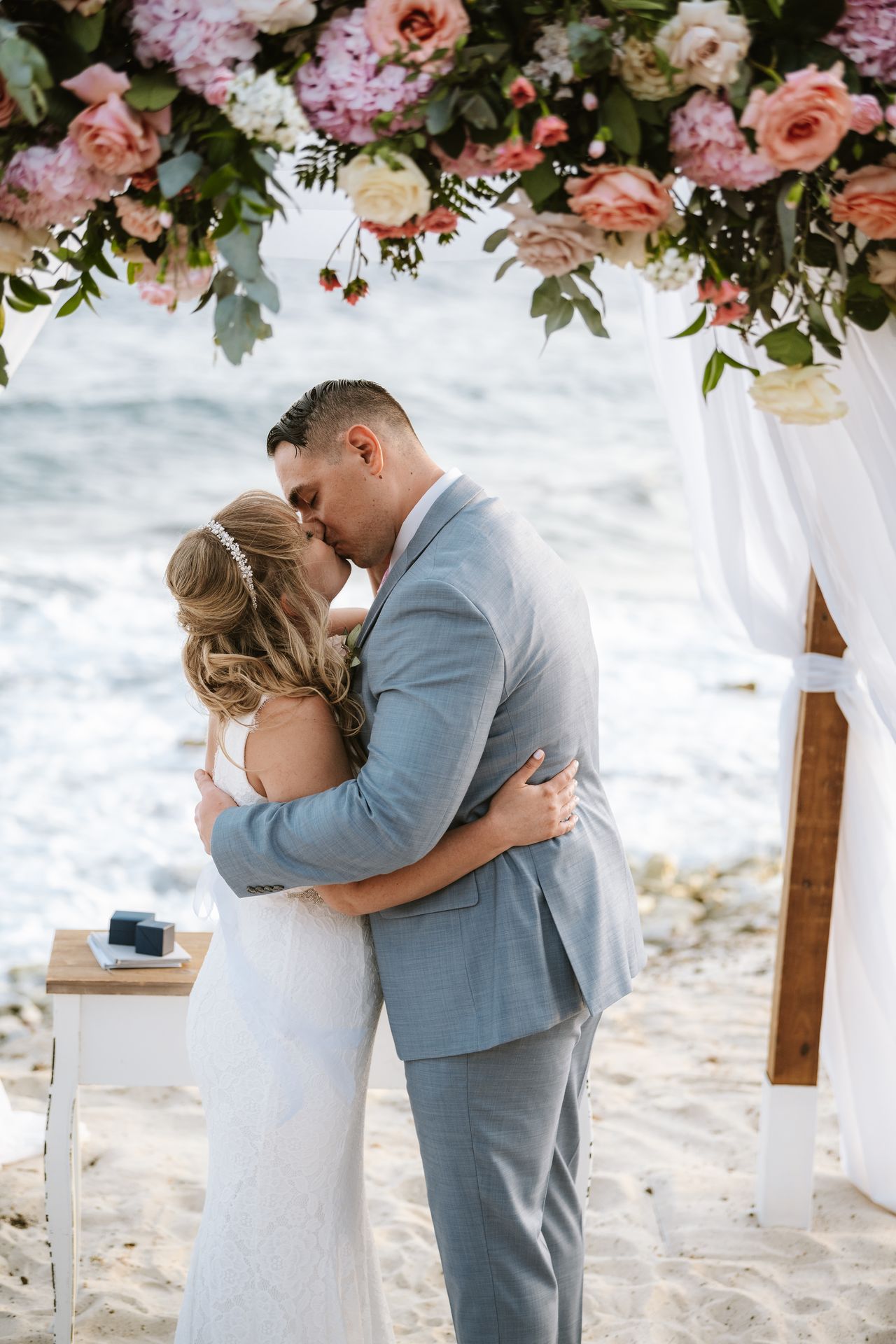 First Kiss Under Gazebo First Kiss Under Gazebo