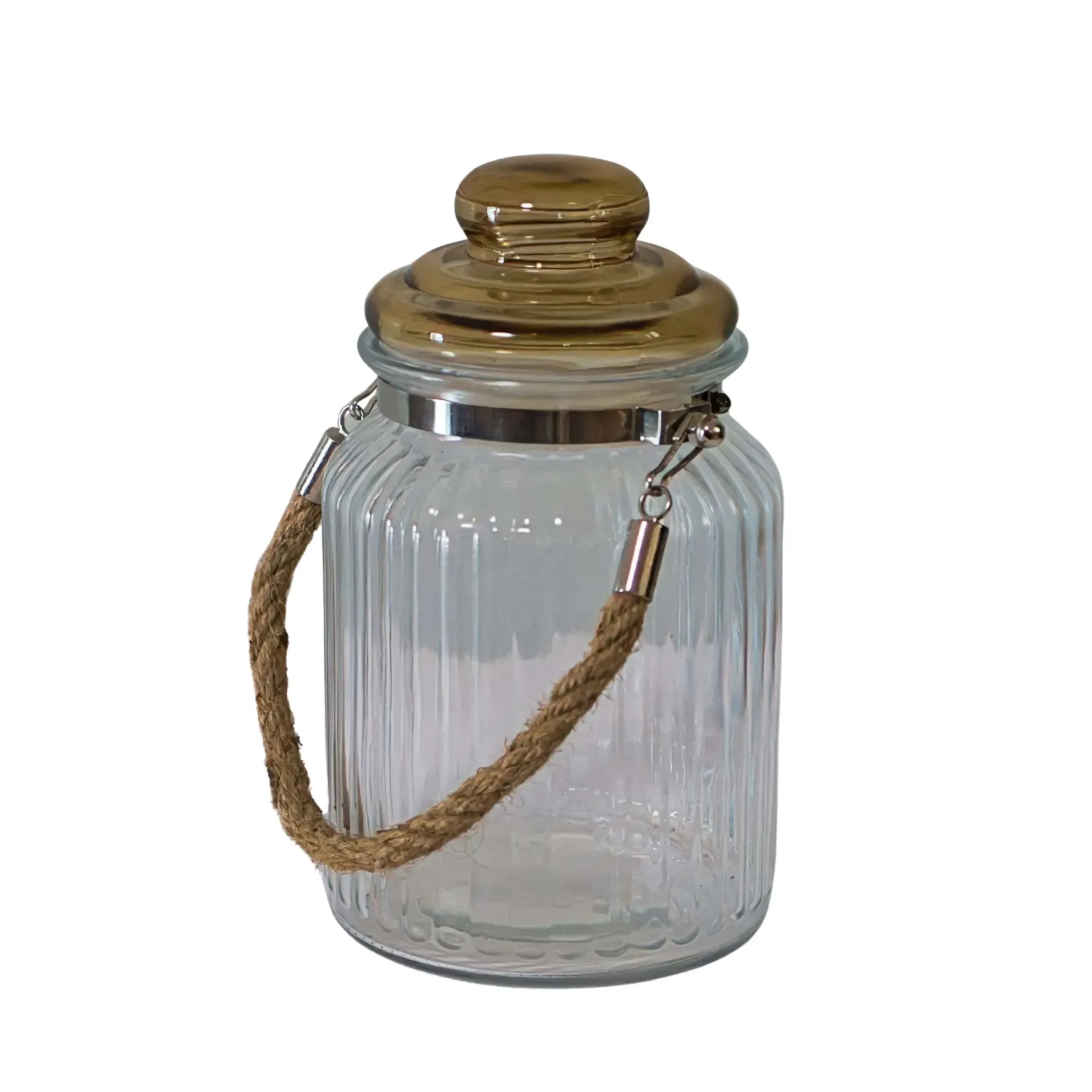 Mason Jar - Ribbed (small)