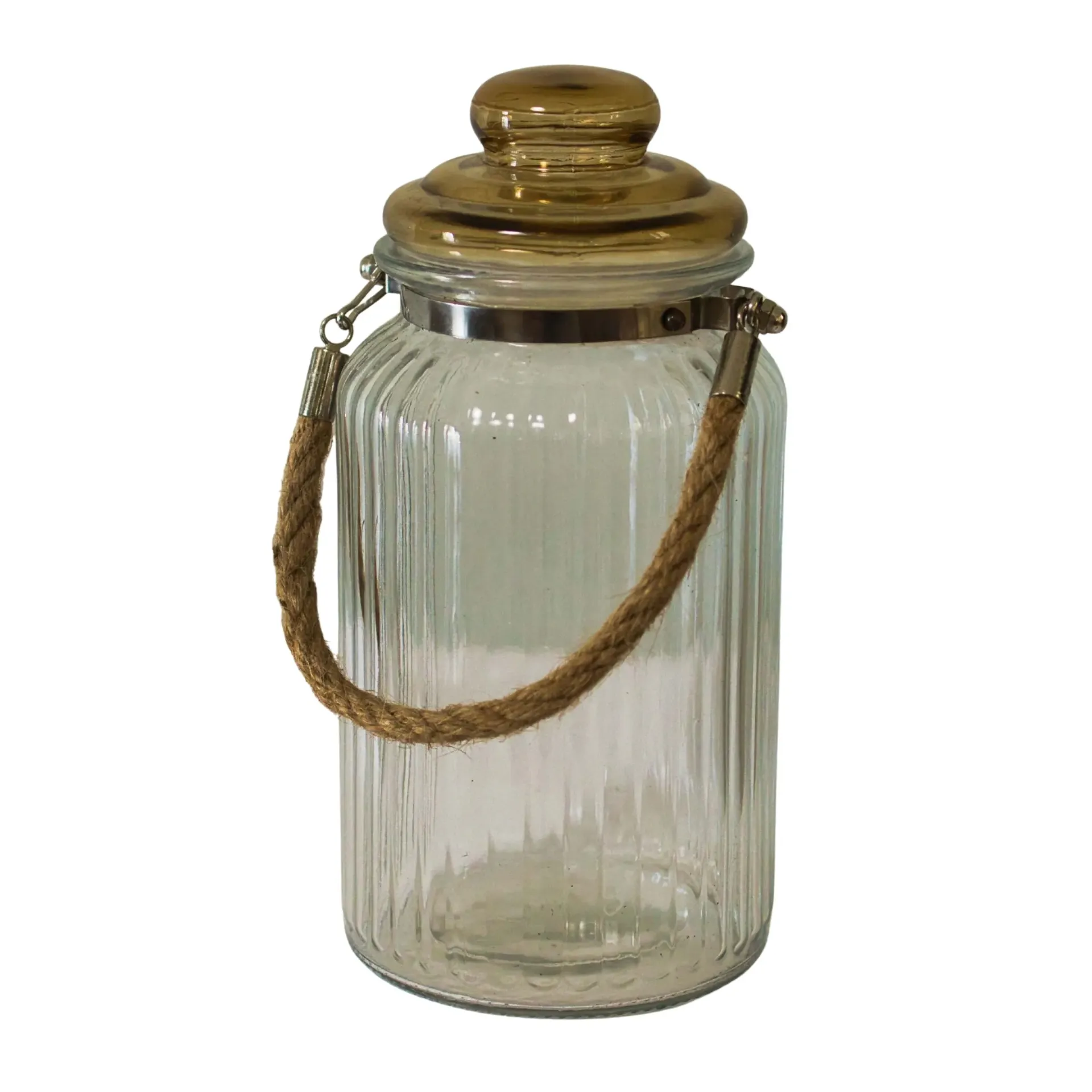 Mason Jar - Ribbed (big)