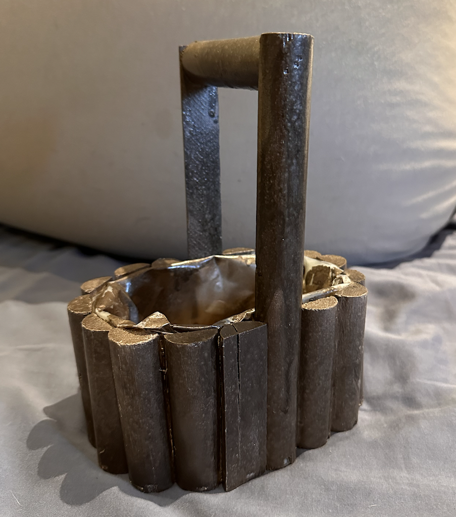 Flower Girl Basket - wood