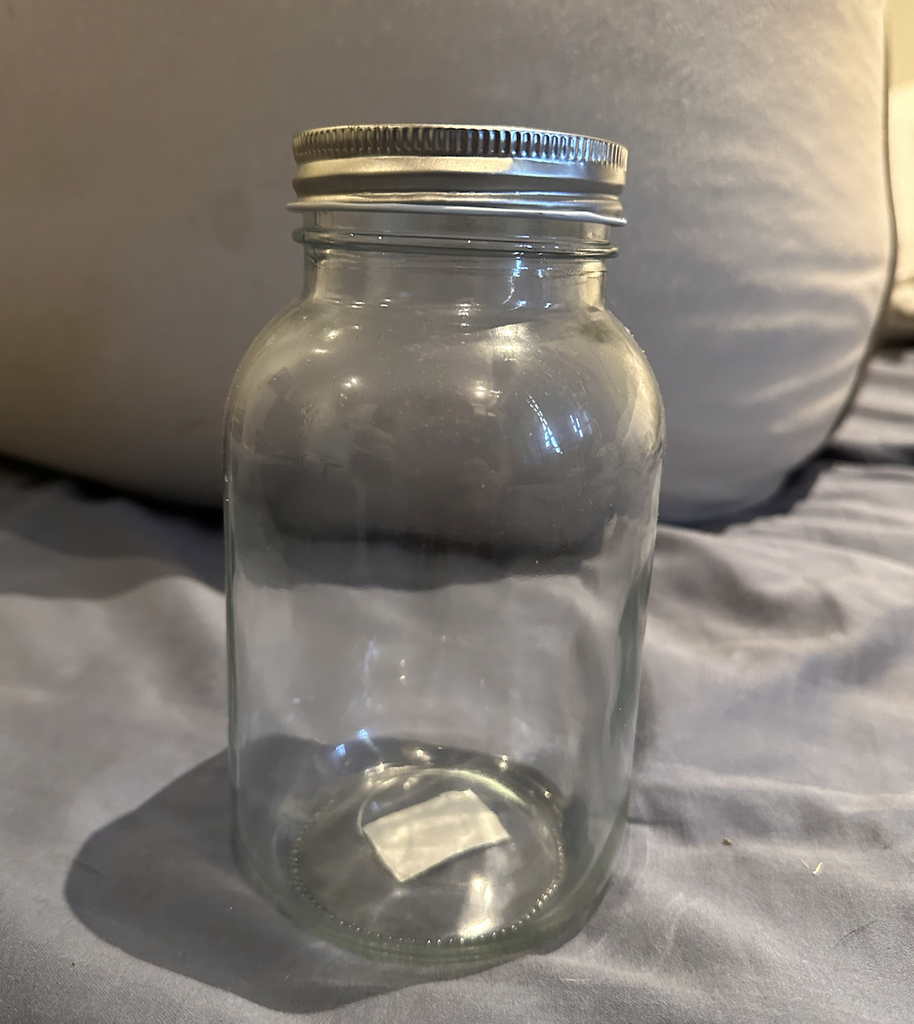 Mason Jar - Clear (big)