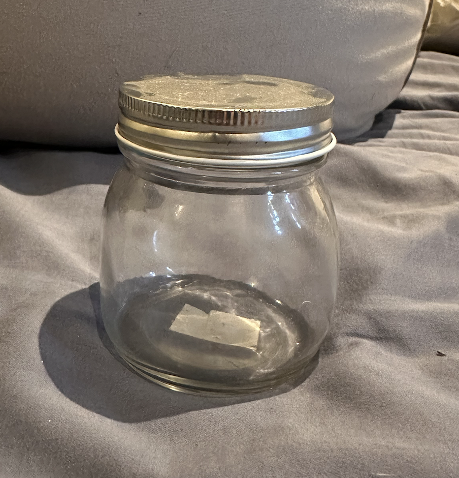 Mason Jar - Clear (small)