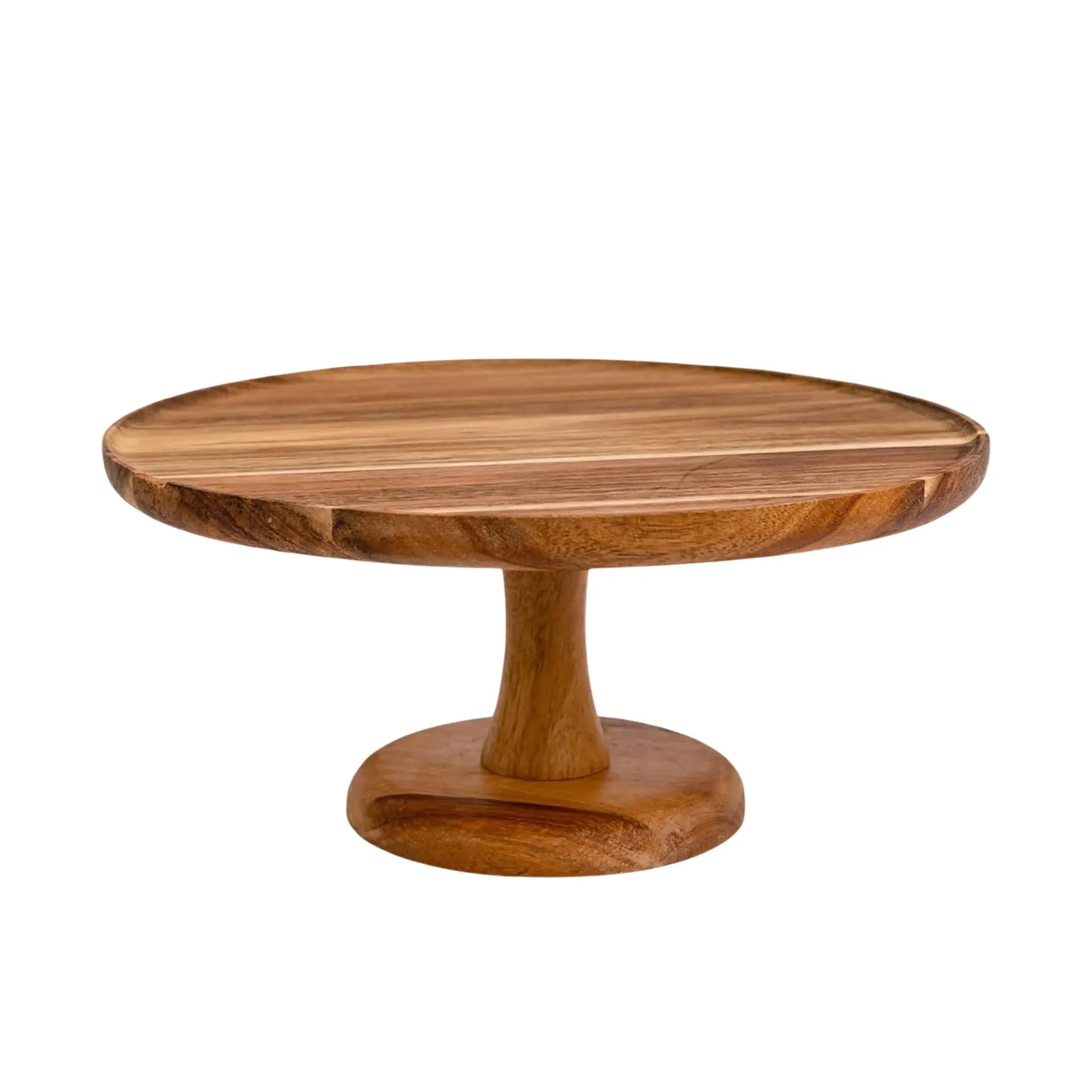 Cake Stand - Wood 10 inch