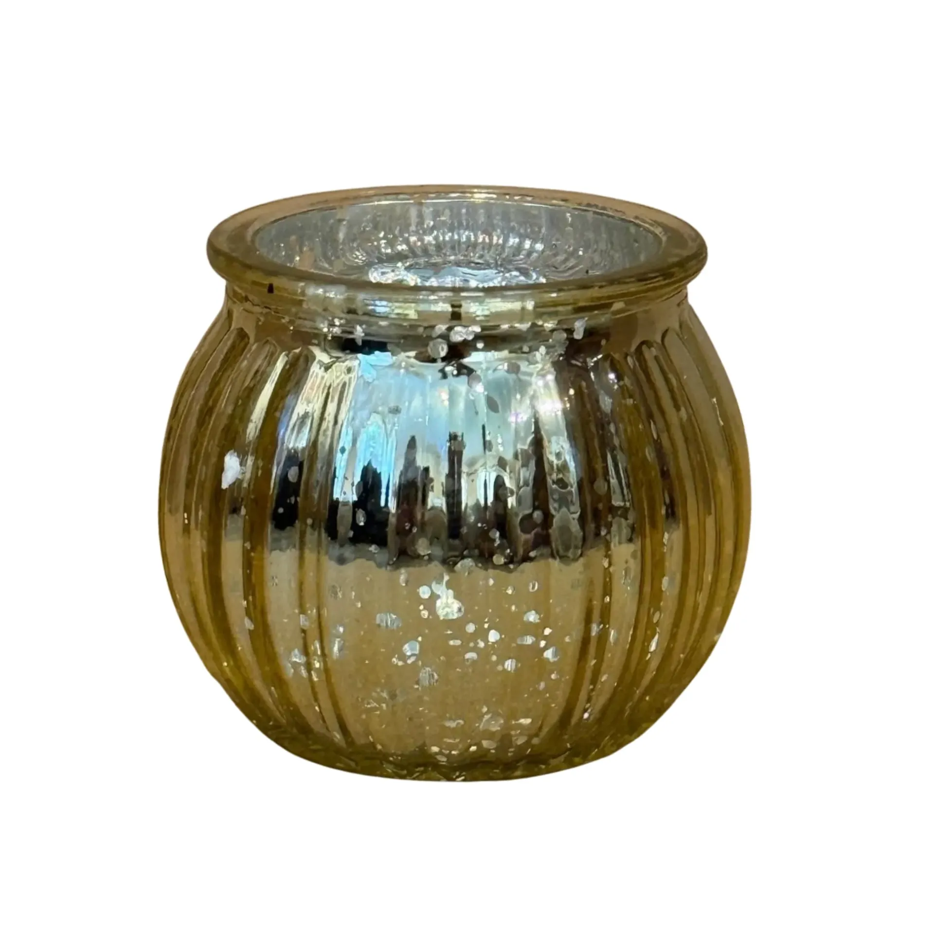 Votive Candle Holders - Gold Flecked