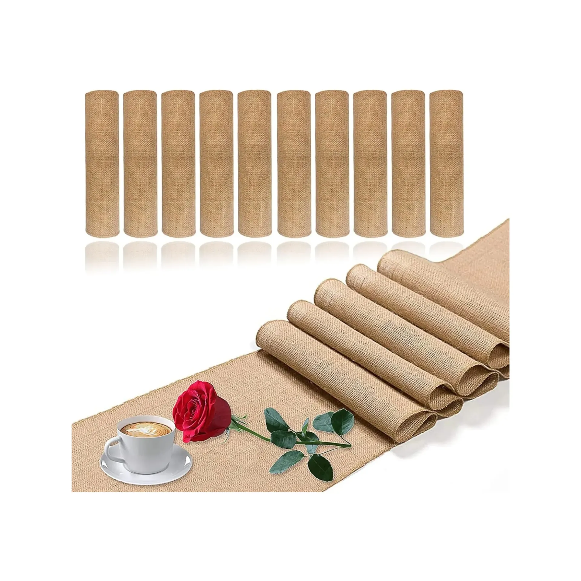 Table Runners - Burlap (12x71 Inch)